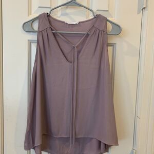 Lush Sheer Purple Blouse